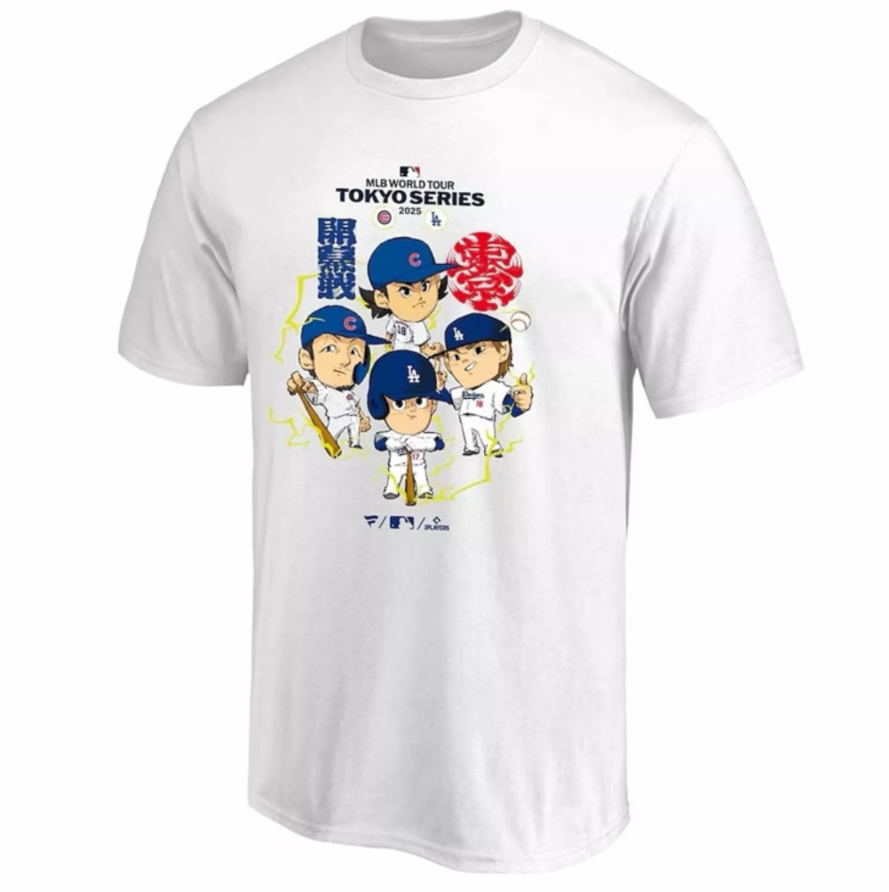 Men Los Angeles Dodgers blank white MLB 2025 Tshirt style 7->mlb t-shirts->Sports Accessory